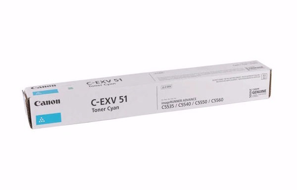 Canon C-EXV 51 cyan, mavi toner