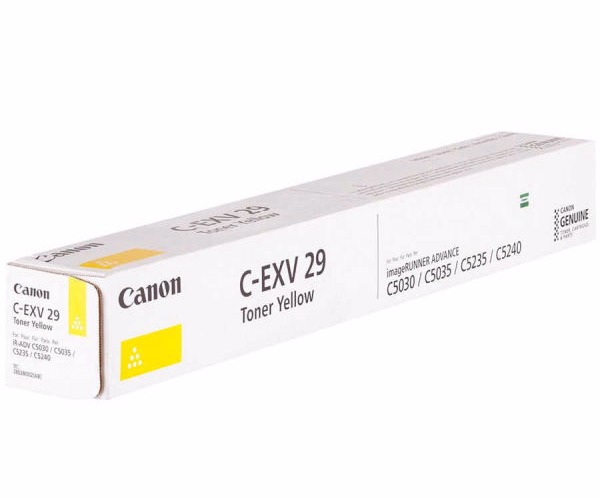 Canon C-EXV 29 yellow, sarı toner