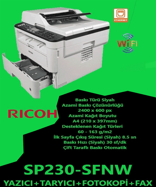 RICOH SP230-SFNW